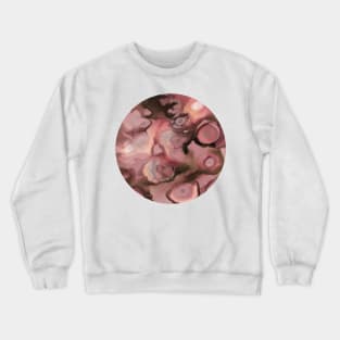 Ebb and Flow - Coral Crewneck Sweatshirt